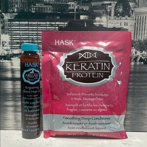Hask Keratin Protein Conditioner and Argan Oil Set
